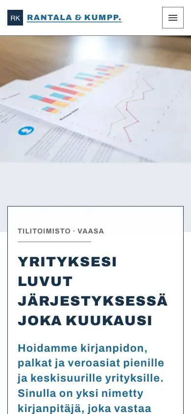Tilitoimiston esimerkkisivusto